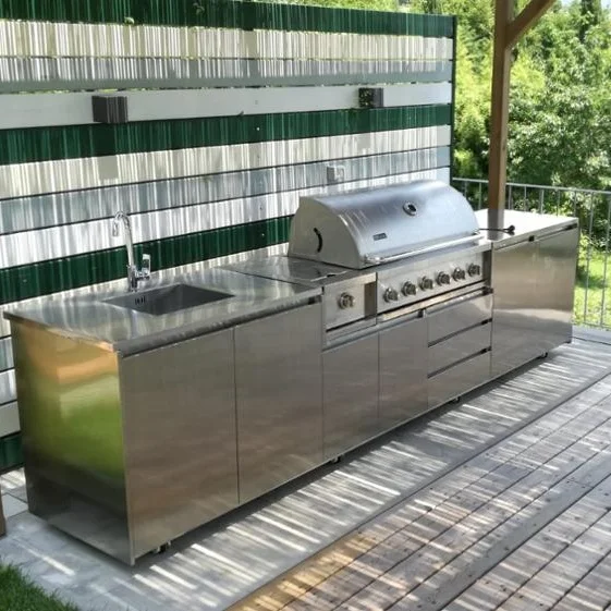Cheap Outdoor Furniture Modern Outdoor bbq Cabinet