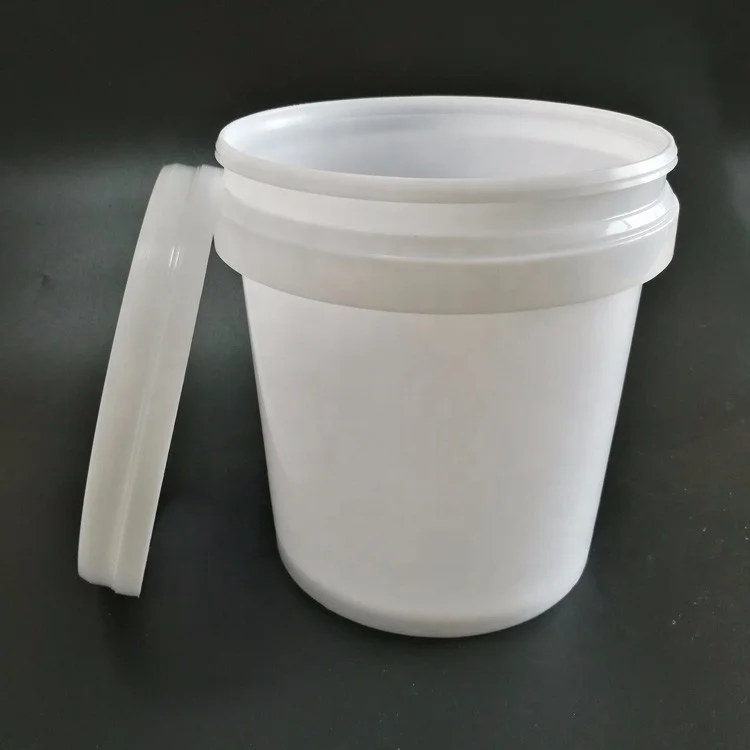 Custom Food Grade 1Gallon  Round  Plastic Bucket with Lid and Handle for Ice Cream
