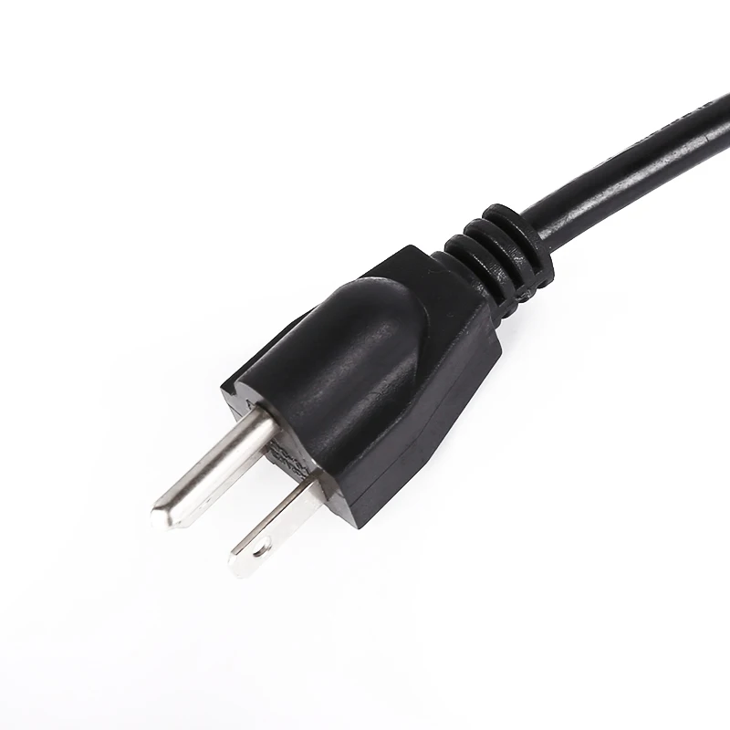 y cable splitter 1 female 2 male NEMA 5-15P 14AWG 16AWG 18AWG  power cord