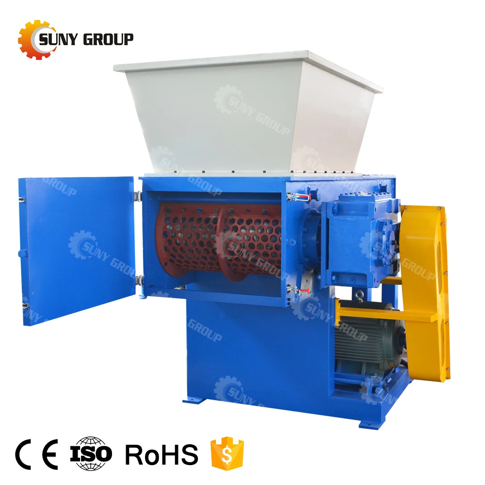 
Plastic Pipe Shredding Waste Cable Single Shaft Shredder Machine for Recycle 
