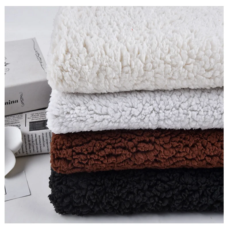 
wholesale polyester sherpa lining fabric 