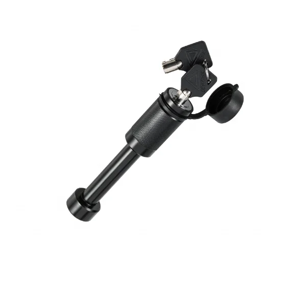
Black Dogbone Hitch Pin Lock For Hitch Receiver 