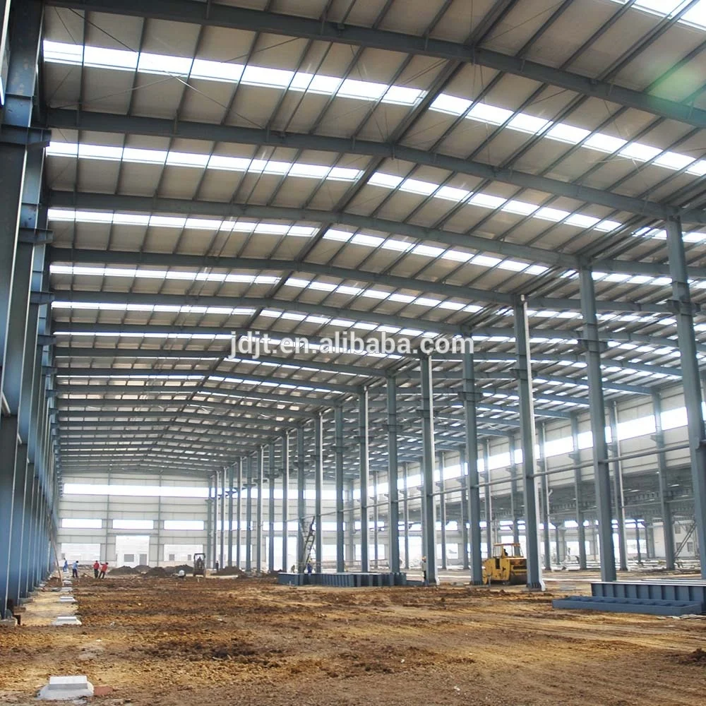Metal building construction turnkey materials light steel frame factory