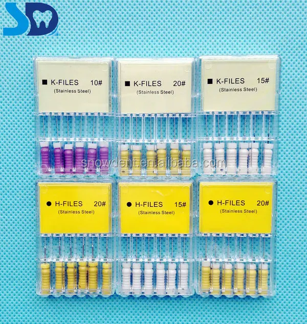 Dental Endo files- K-files/ H files