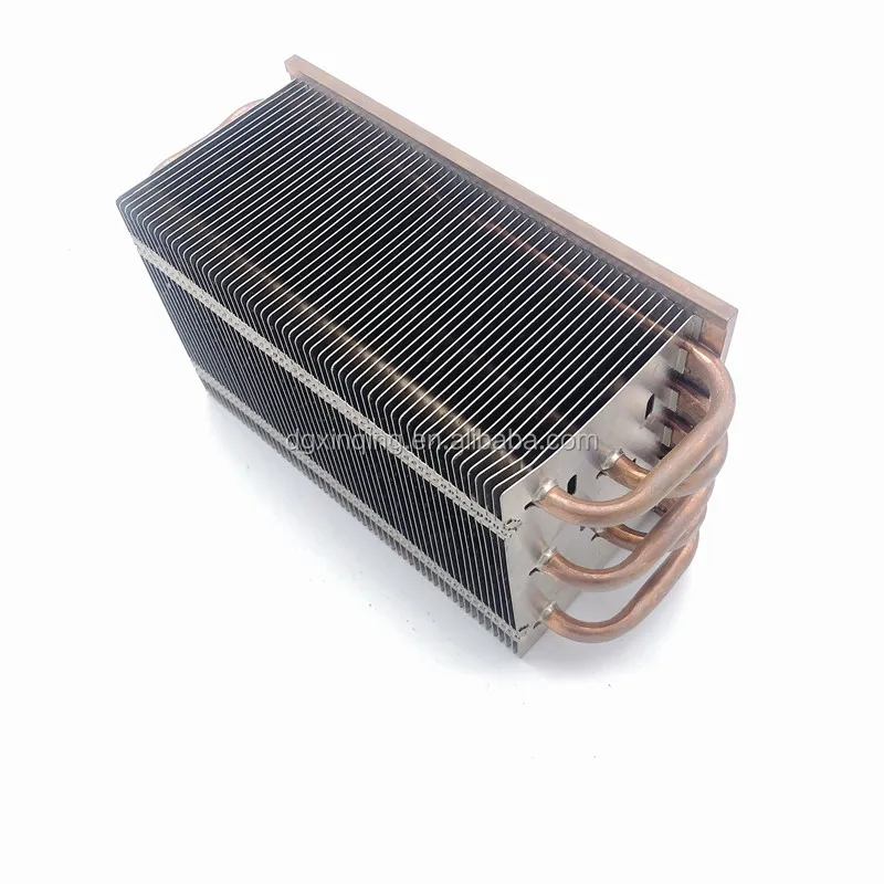 600 w aluminium cooling system with copper and aluminum