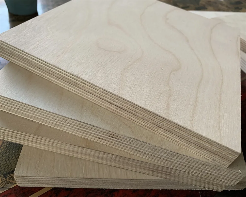 JIAMUJIA Cheap Price Laminated 3mm 12mm 18mm 1 Inch Thick 4x8 5x10  Construction Commercial Pine Plywood Sheet