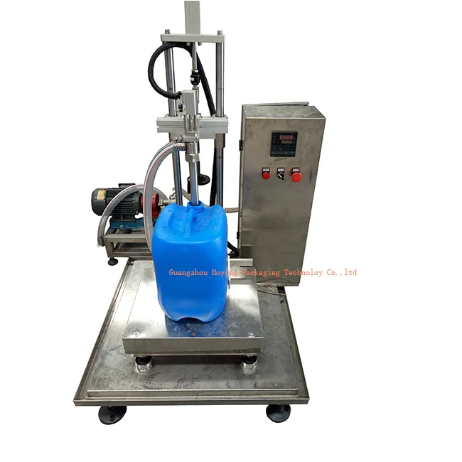 Полуавтоматическая машина для розлива молотка/барабана/банки/ведра от 5 до 20 литров