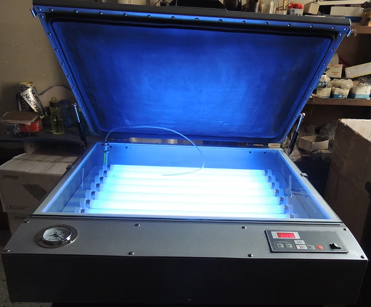 MD-5060 UV light exposurer unit 20wx8pcs vacuum exposure machine for screen frame image burning