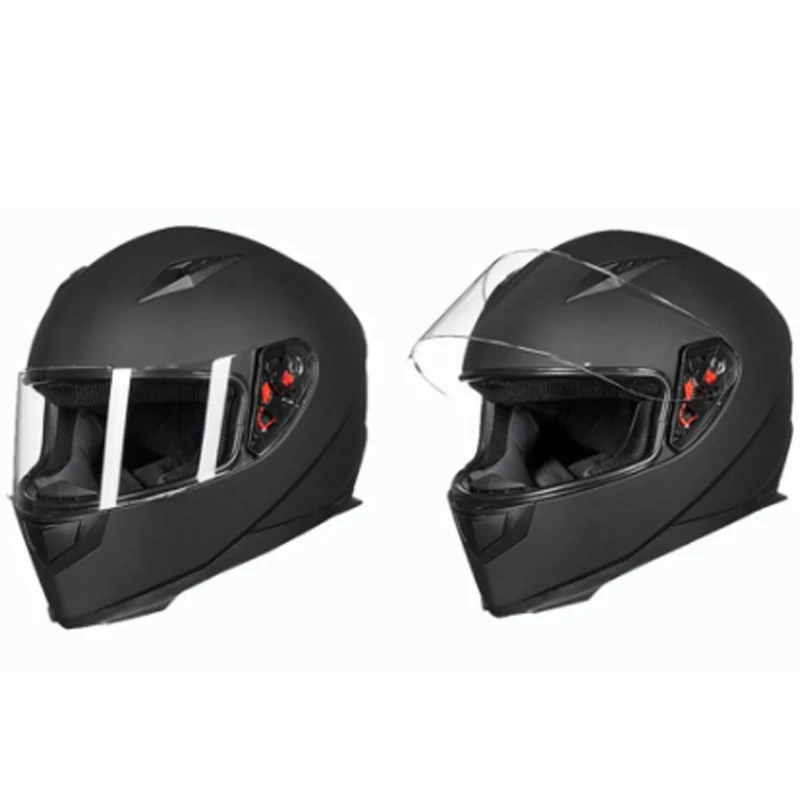 2020 motorcycle helmet dot approved full face ABS material safety helmet made in china