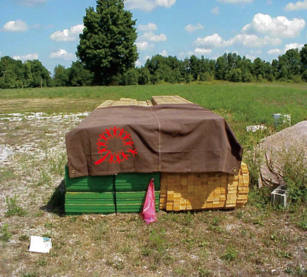 
hemp waterproof camping fire resistant polyester cotton canvas tarp 