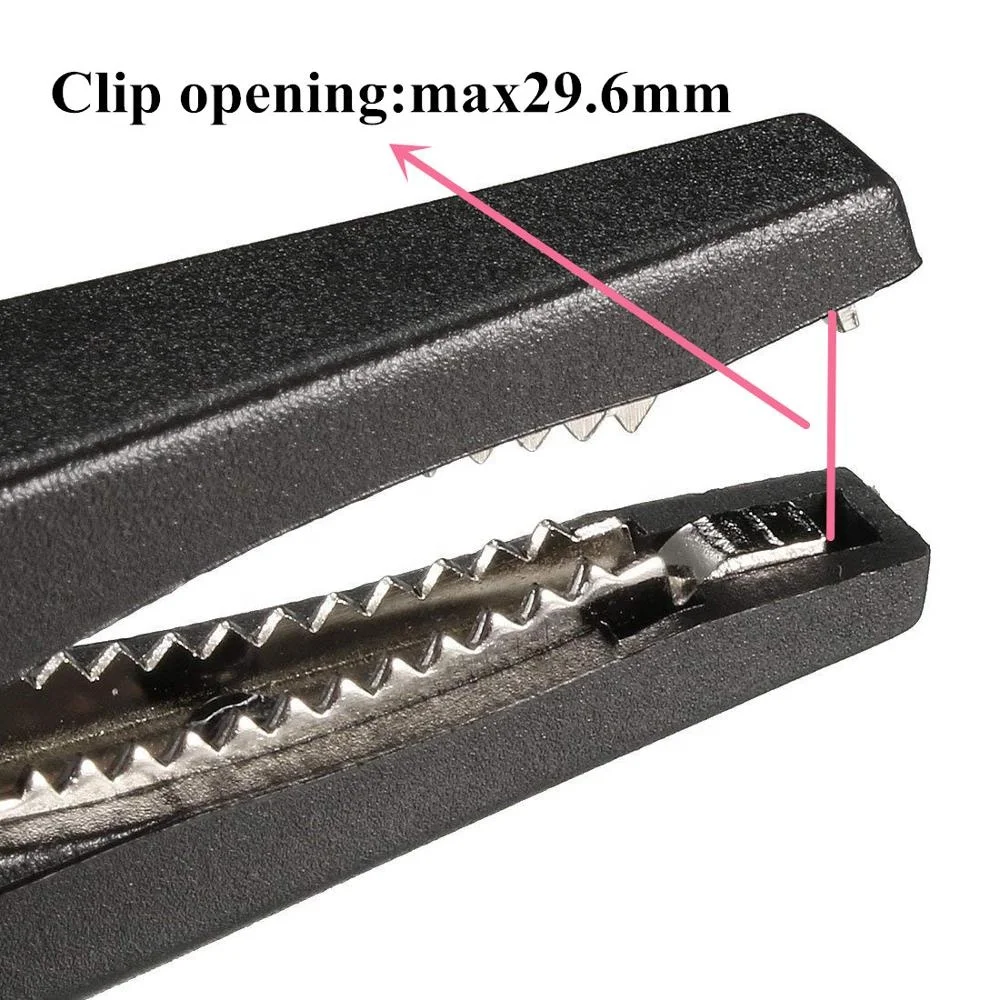 MX 32A 1000 В двойной изоляцией из чистой меди крокодил с 4 мм банан розетка