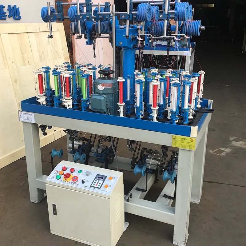 Used Rope Cord Braiding Machine Weaving Rope Making Plant