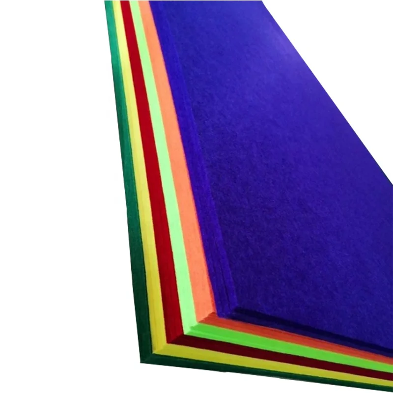 High Quality 3mm DIY Felt Paper Multi Color Nonwoven Polyester Felt