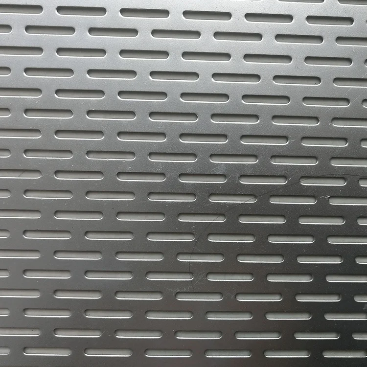 
Low Price rectangular building steel metal perforated sheet 