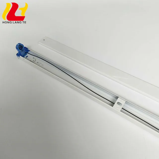 2 Years Warranty Parking Lot 2ft 4ft 5ft 20W T8 LED Tube Fluorescent Lamp 2835smd Iron Material Linear Batten Fitting Lighting