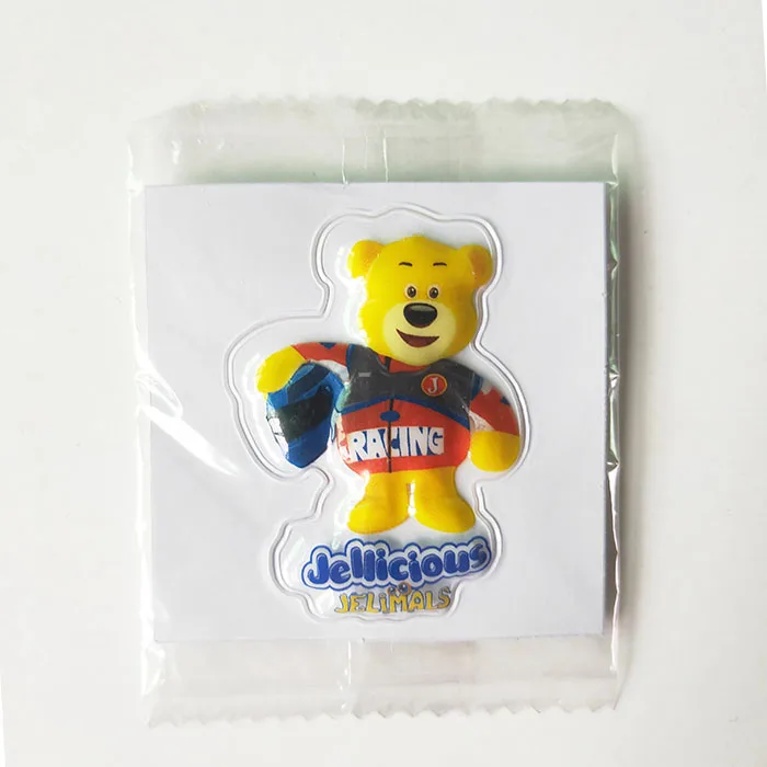 Wholesale customize Zebulun Collectible Fitness Pattern PP Plastic Pop up sticker 3D  Supermarket Promotion Cards for gift