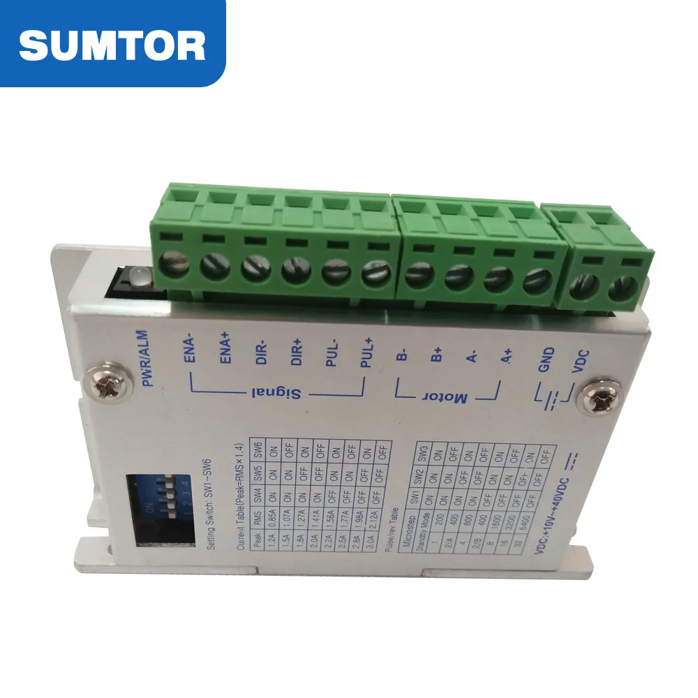 M430 драйвер 24-40V 3A 32 подразделение без сопротивления для шагового двигателя nema23