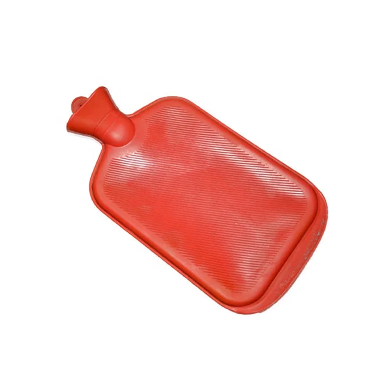 Professional good quality gel content 20 2L Hot Water Rubber Bottle With Cover 50pcs/carton