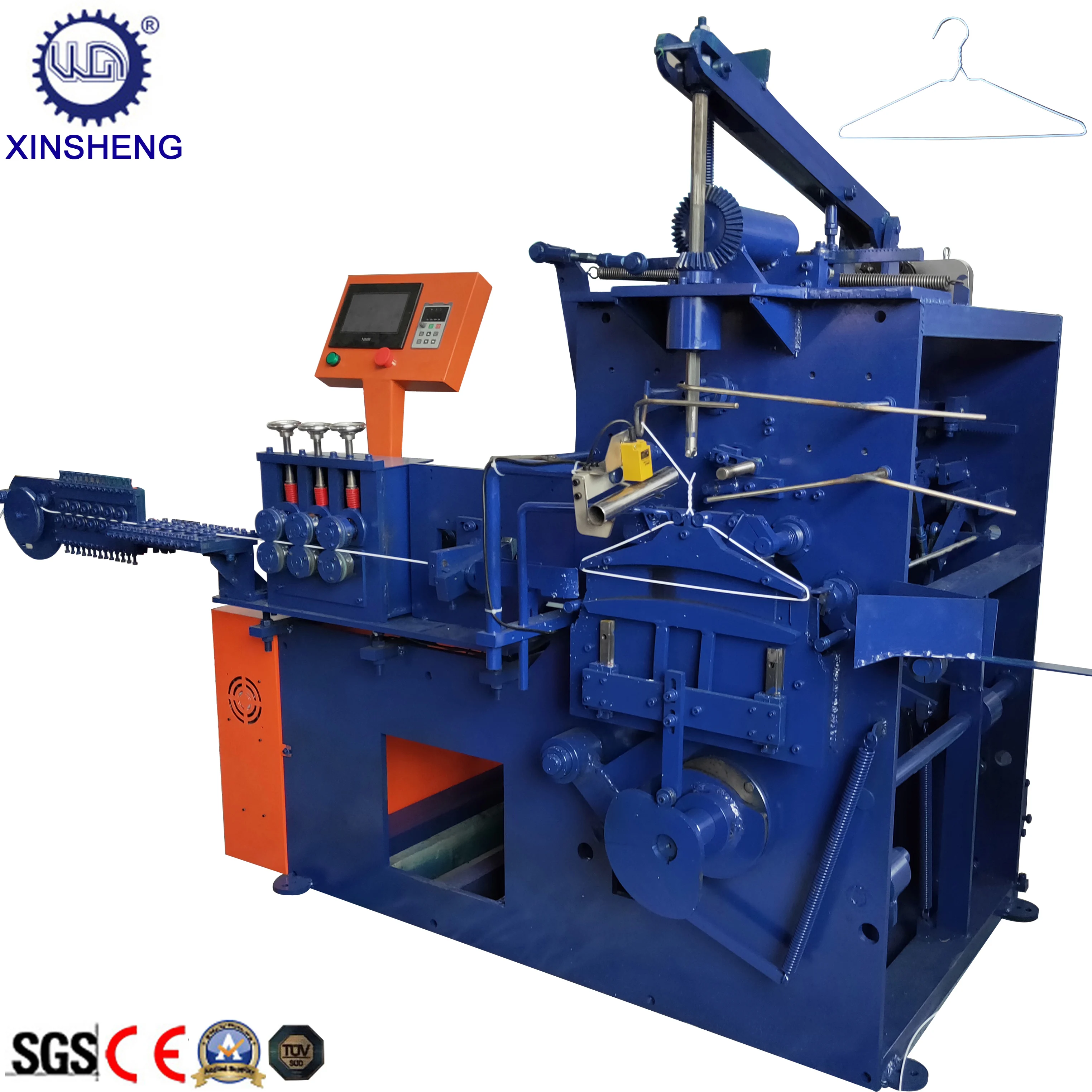 High Quality High Rate Cloth Hanger Making Machine PVC Coating Wire Hanger Making Machine