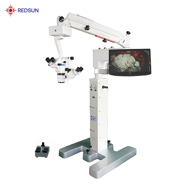 ASOM-3  ophthalmic Operating Microscope with zoom for two men