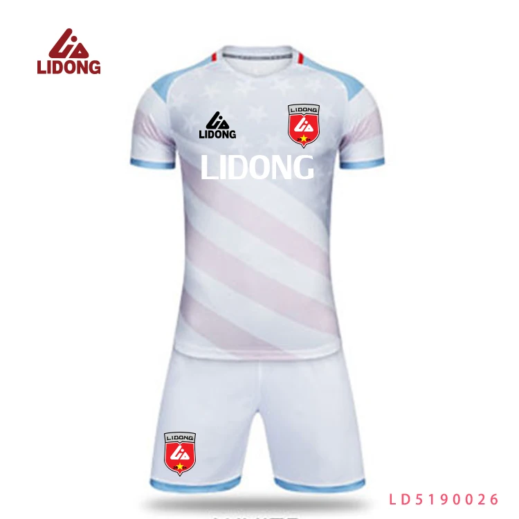 
Wholesale Blank dropship soccer jersey new design grade ori for team football clothes 