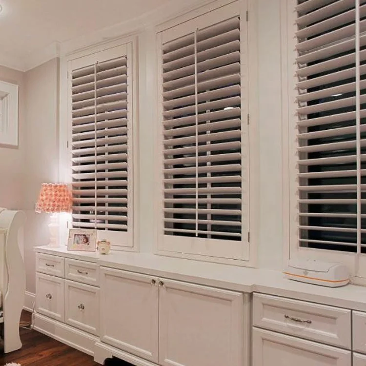 
China adjustable aluminum plantation shutters 
