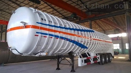 
40FT 55.7m3 LNG cryogenic semitrailer truck with good quality and fast delivery 
