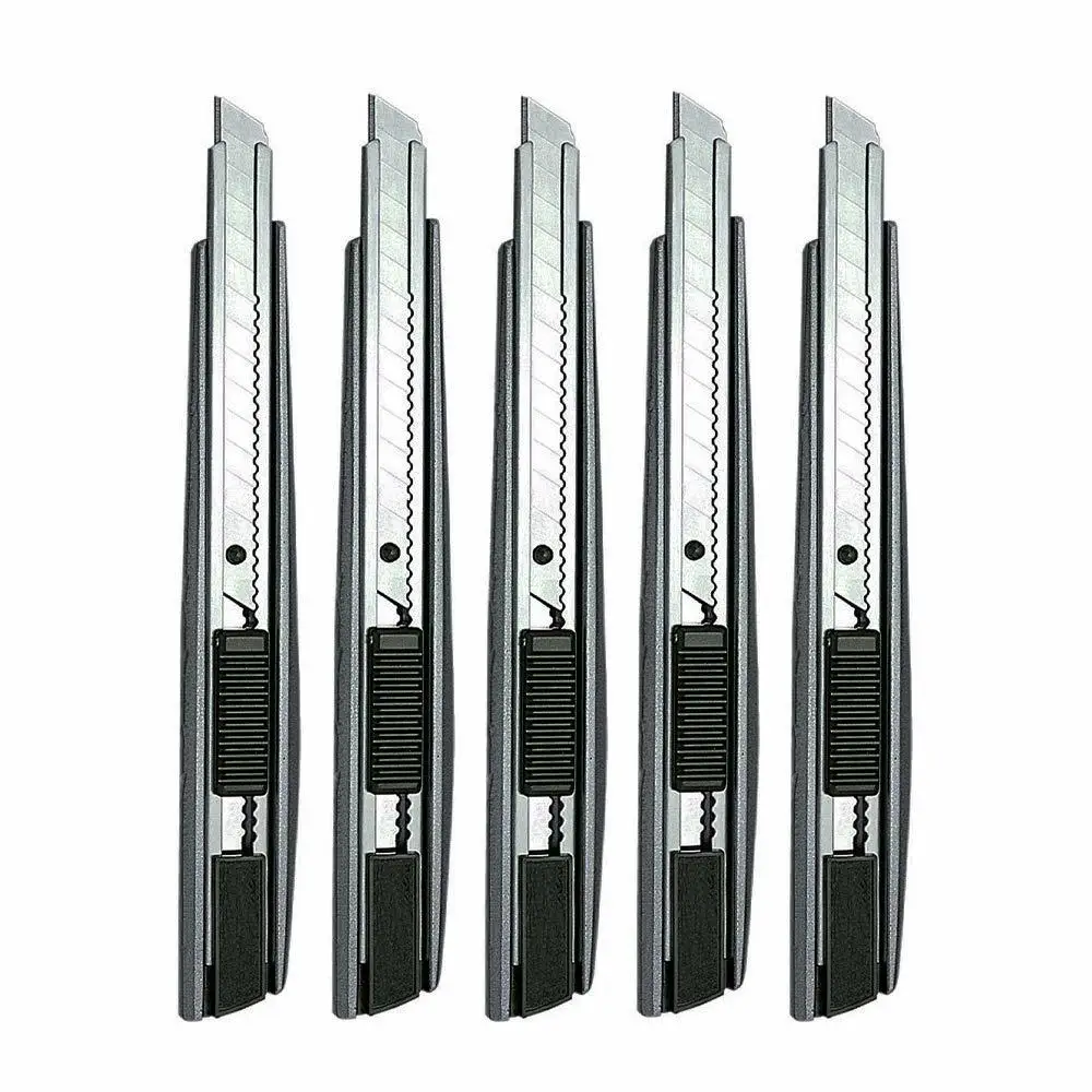 Professional customize auto lock retractable 9mm snap off blade wholesale knife