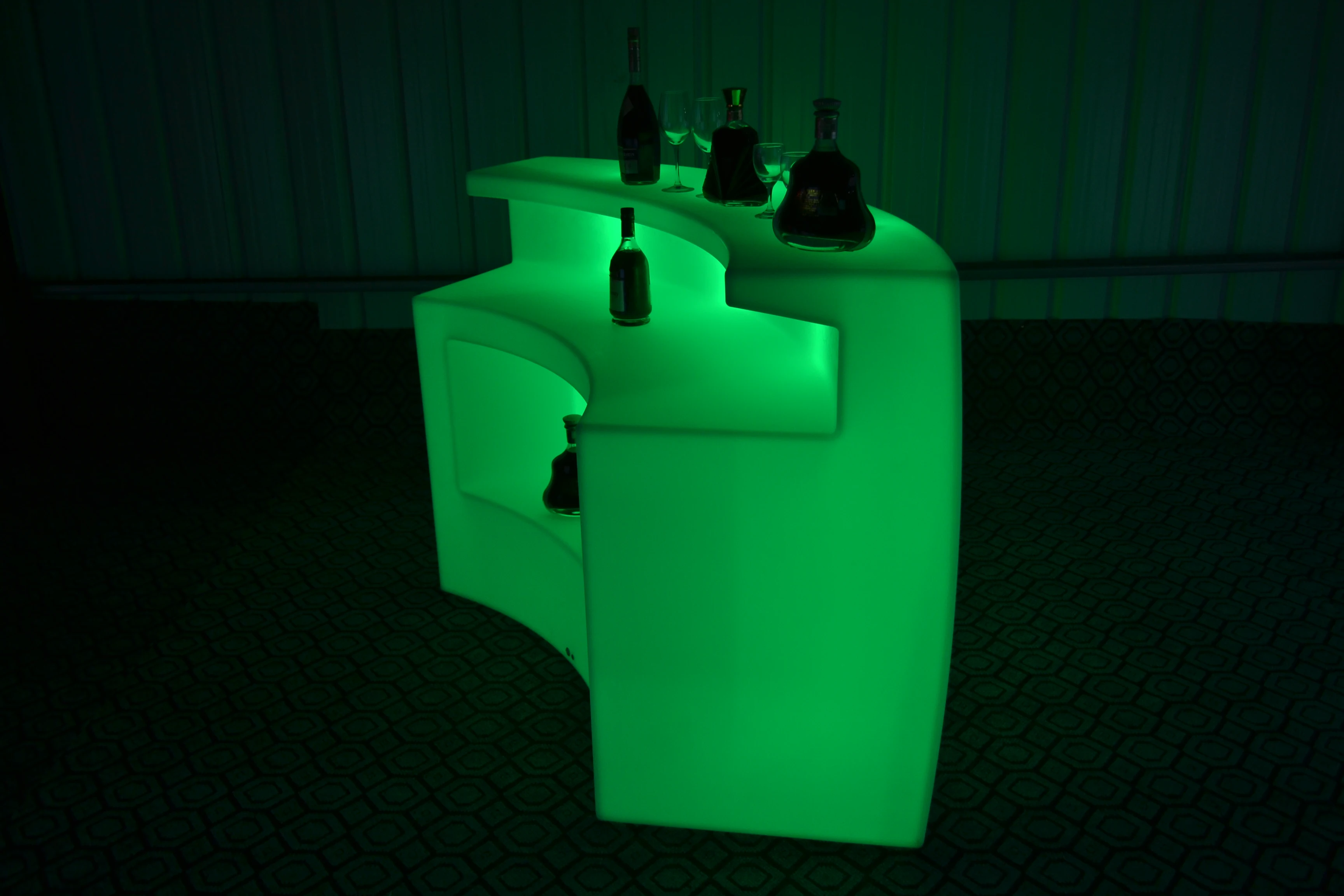 Дешевая светящаяся барная мебель светодиодная портативная барная стойка/светодиодная стойка/Портативная светодиодная барная стойка