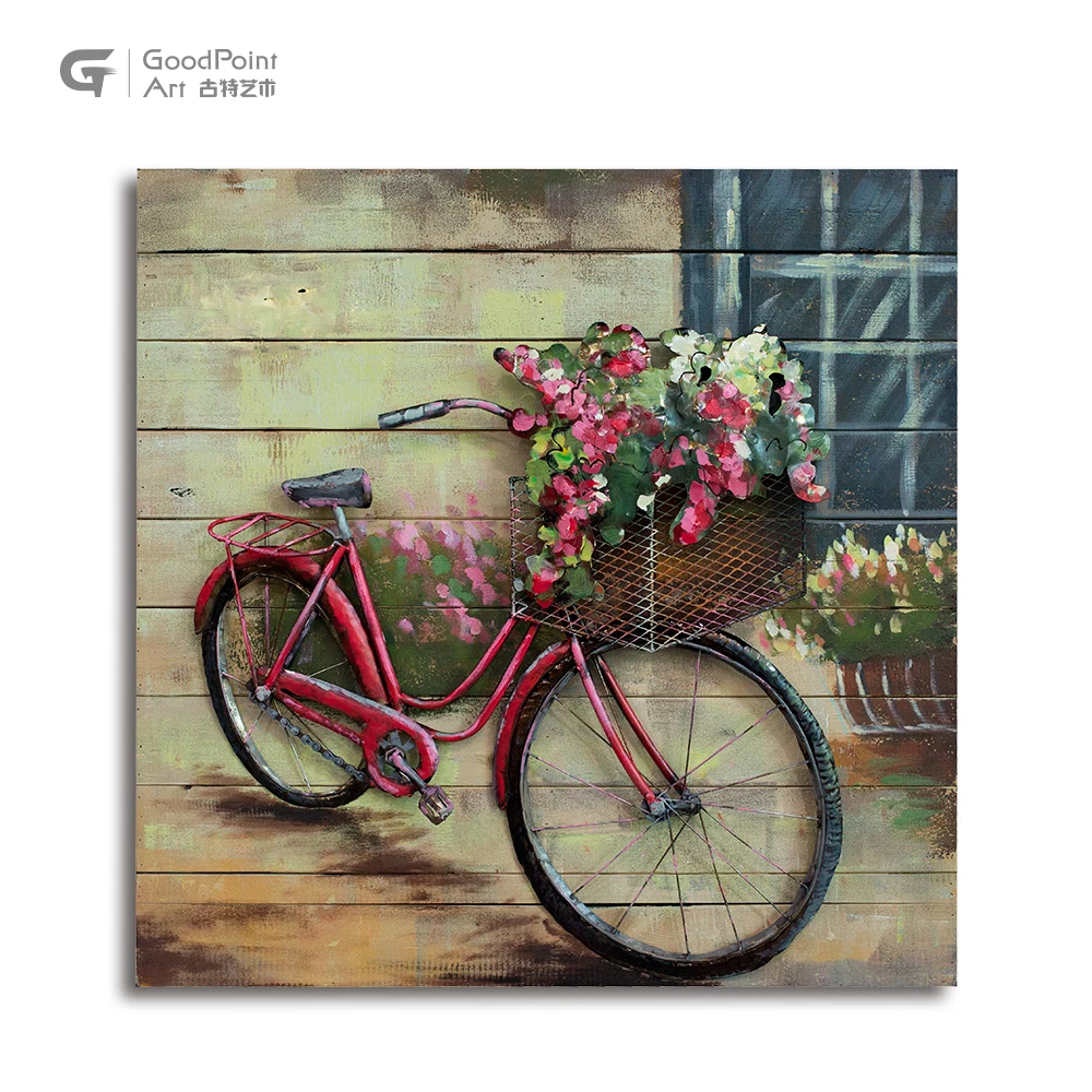 
2019 Trendy ballons party decoration 3d wall art farmhouse decor gift metal flower sculpture met art china 