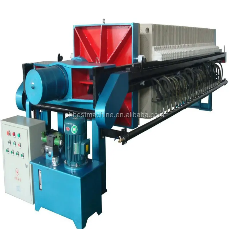 Stone Industry Ceramic Automatically Pulling Plate Cooking Oil Filter Press Machine