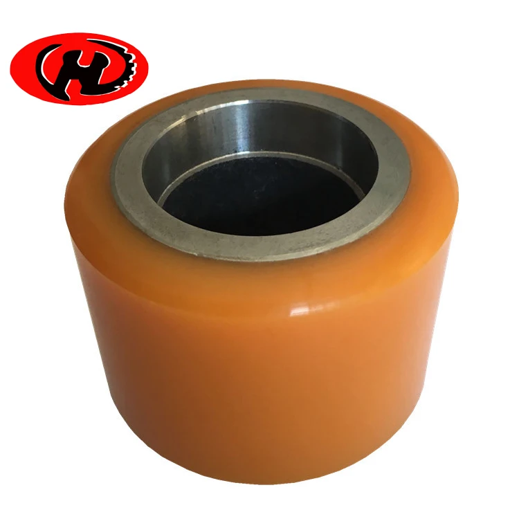 Linde Electric Pallet Jack PU Load Wheel 80x55MM electric forklift wheel 6204 2RS bearing