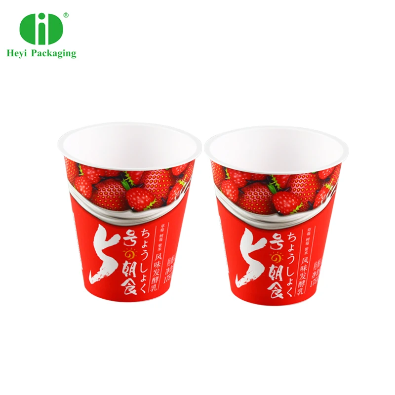 Disposable Plastic Cup Yogurt Pudding Cup Dessert PP Injection Cup Packaging  Ice Cream Packaging Container