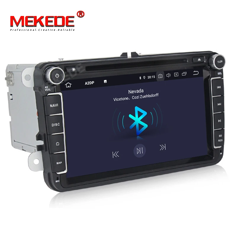 Mekede PX30 Android 9 0 DSP + IPS Автомобильный GPS плеер для VW GOLF DVD PASSAT B6 B5 JETTA POLO CC TIGUAN OCTAVIA с 2 16G