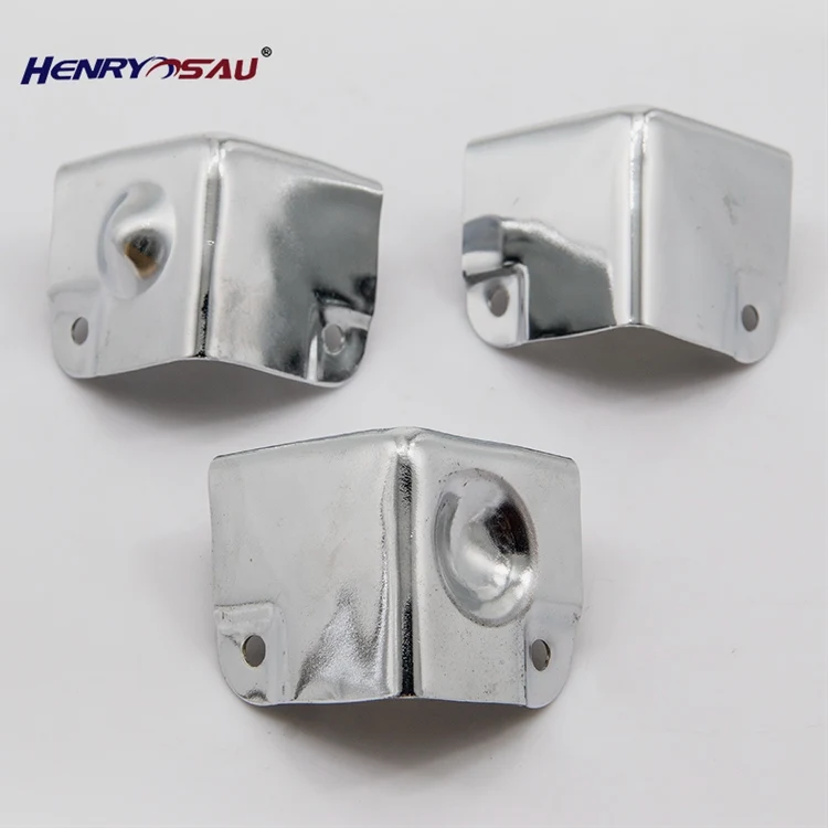 New design wooden case fittings accessories  box metal corner protectors road case ball corner for 35mm  wrap angle