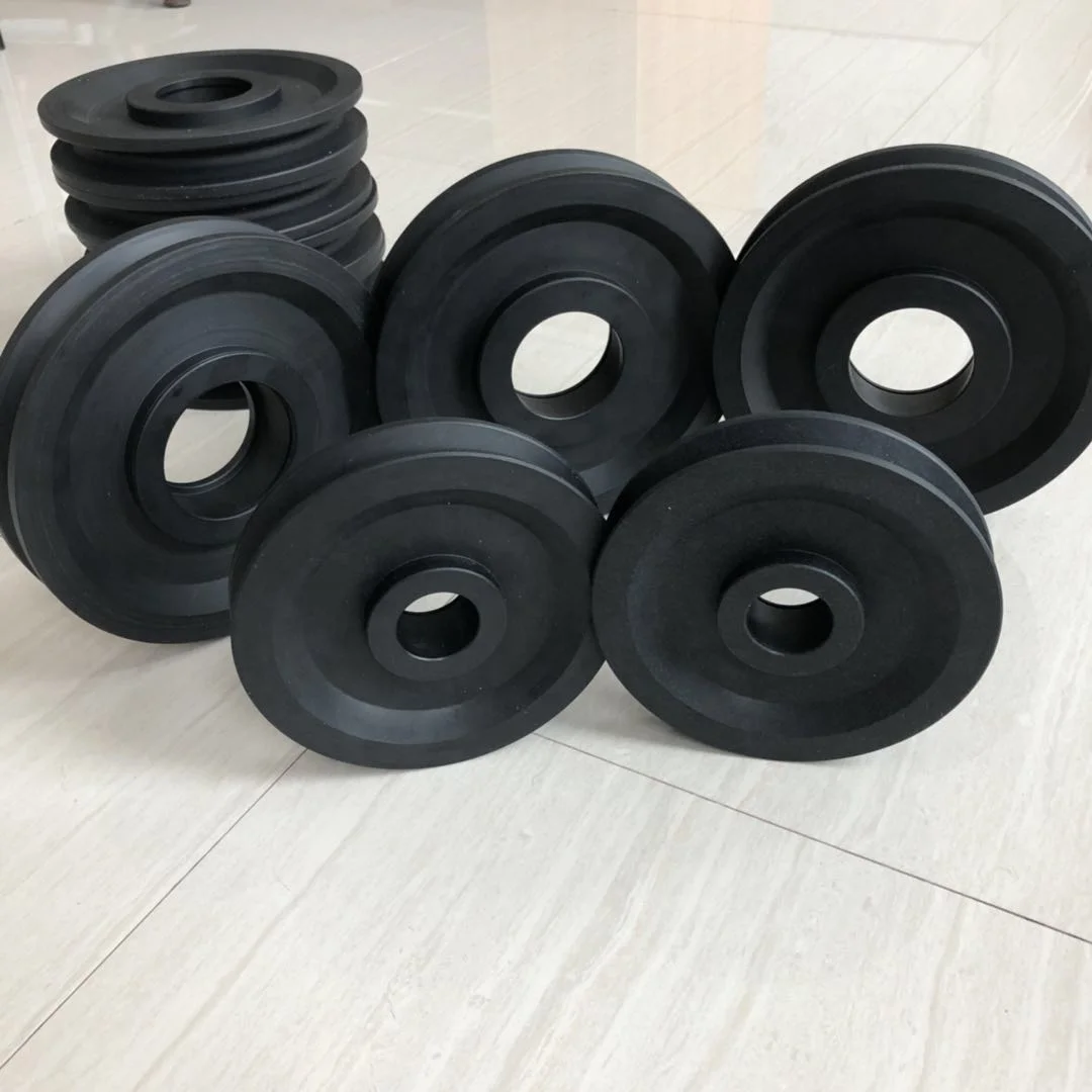 Customized material slide roller plastic mc nylon crane sheave pulley
