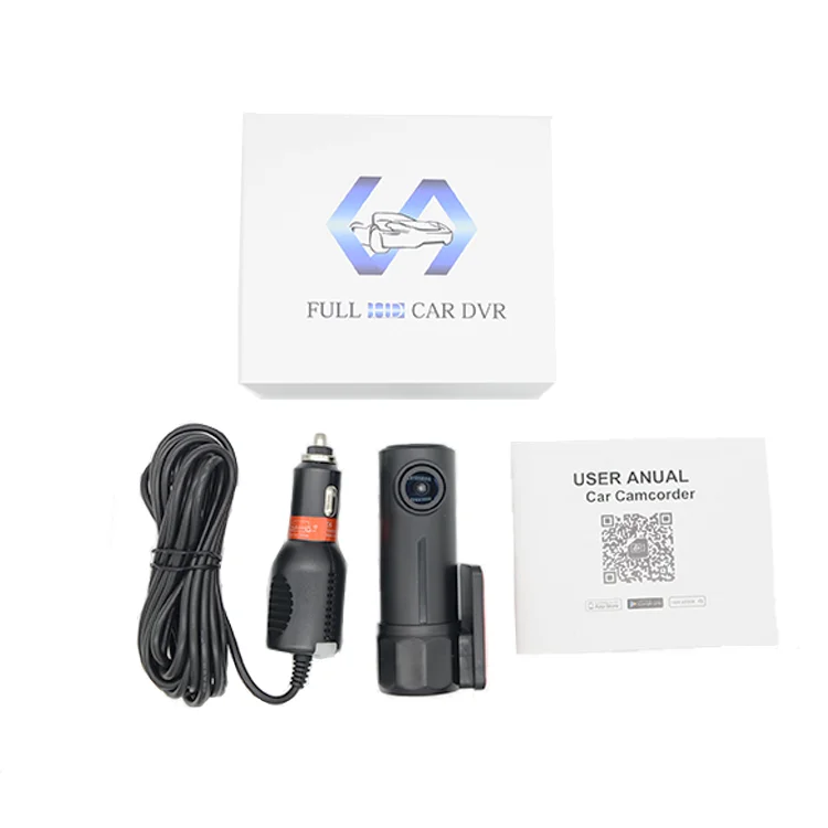 New 1080P Full HD Vehicle Blackbox Mini WIFI Triple Lens Dash Cam 4K Ambarella A7 User Manual Car Camera  DVR
