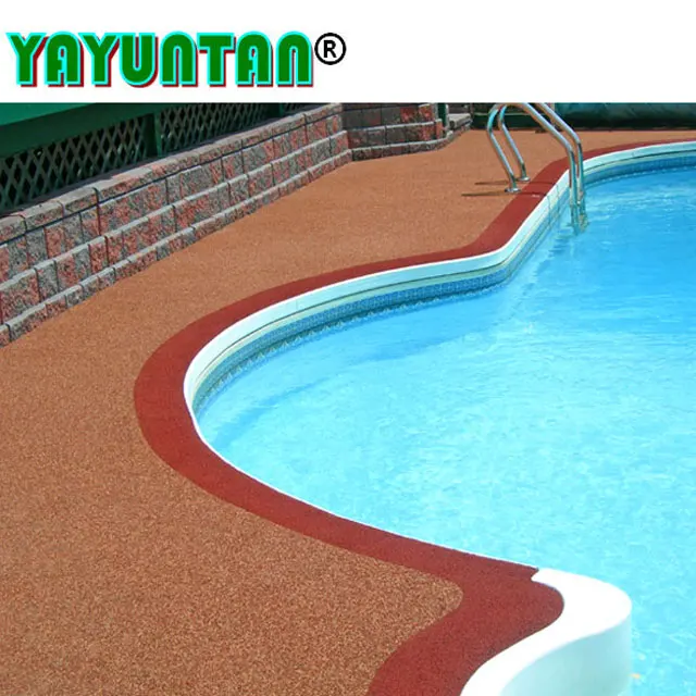 Non Slip Rubber Floor For Outdoor Swimming Pool Deck Cost Of Covering