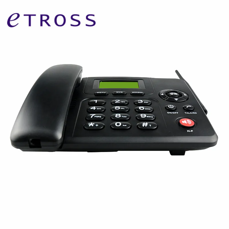 4G VOLTE Fixed wireless phone with SD card SIM card