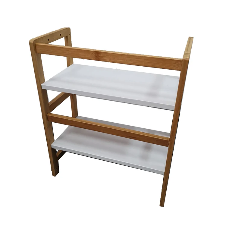 Wooden Rack 2 Tier,  Multifunctional Bamboo Shelf for Spice