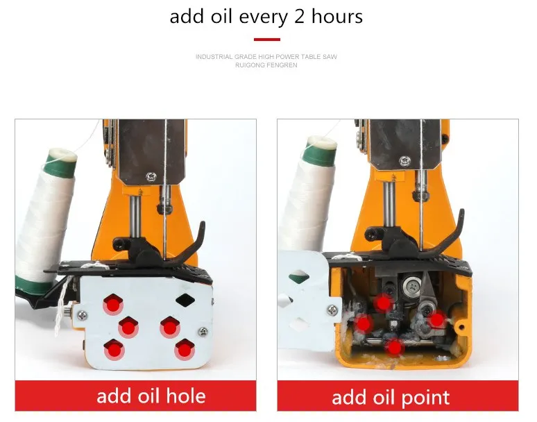 
Handheld Automatic Bag Closing Machine 