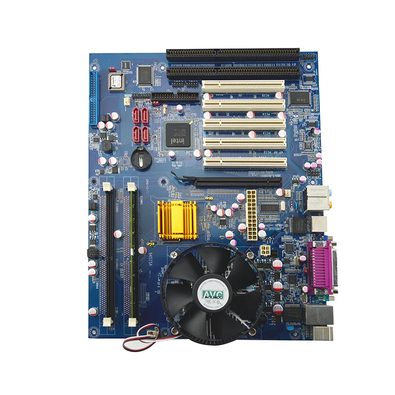 Industrial LGA775 ATX Motherboard 2xISA 5xPCI 4xSATA 2xUSB2.0 Support Window s XP