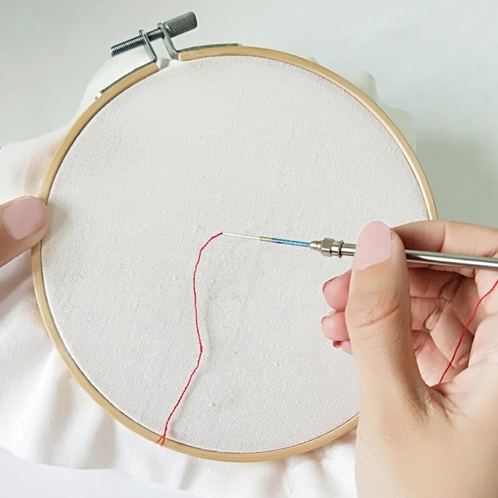 9#/10#/12#/14#/16#/18#/20#/25#/30# Punch Needle Kit Embroidery Cross Stitch Punch Needle Set