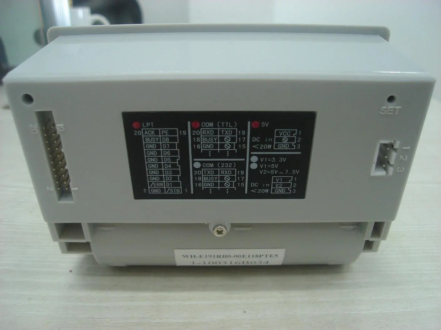 WH-E19 USB Panel mini receipt thermal Printer