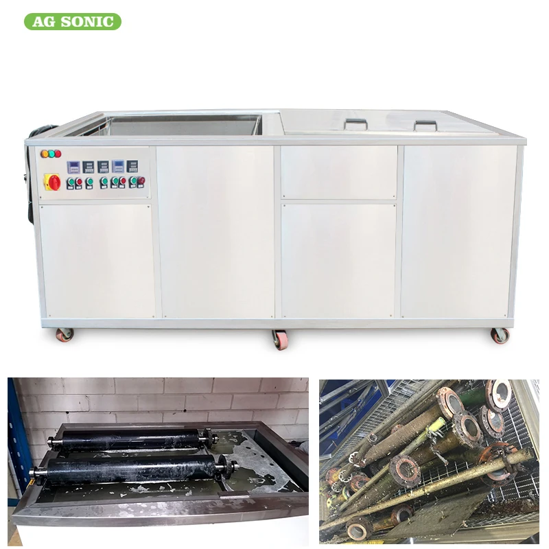 Ultrasonic Wave Radiator Clean Heat Exchangers Industrial Parts Wash Machine Ultrasonic Cleaning Tank