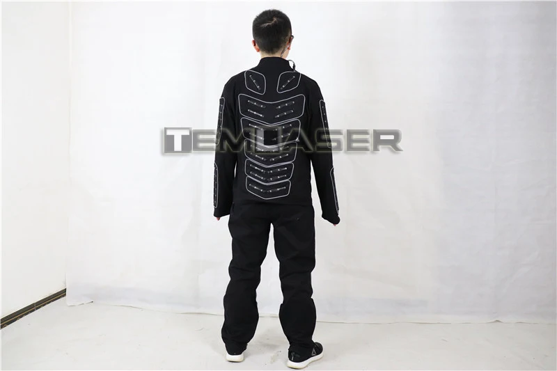 LED Robot Costume LED Dance suit Performance Luminous Clothing For Men Women DJ Show Light Clothing