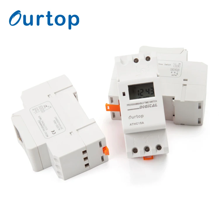 Цифровой Еженедельный Программируемый AC 180 В ~ 250 реле времени