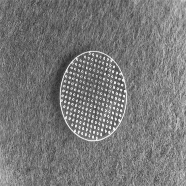 Factory Supply High Purity Polished Drilling Hole Fused Silica Quartz Board