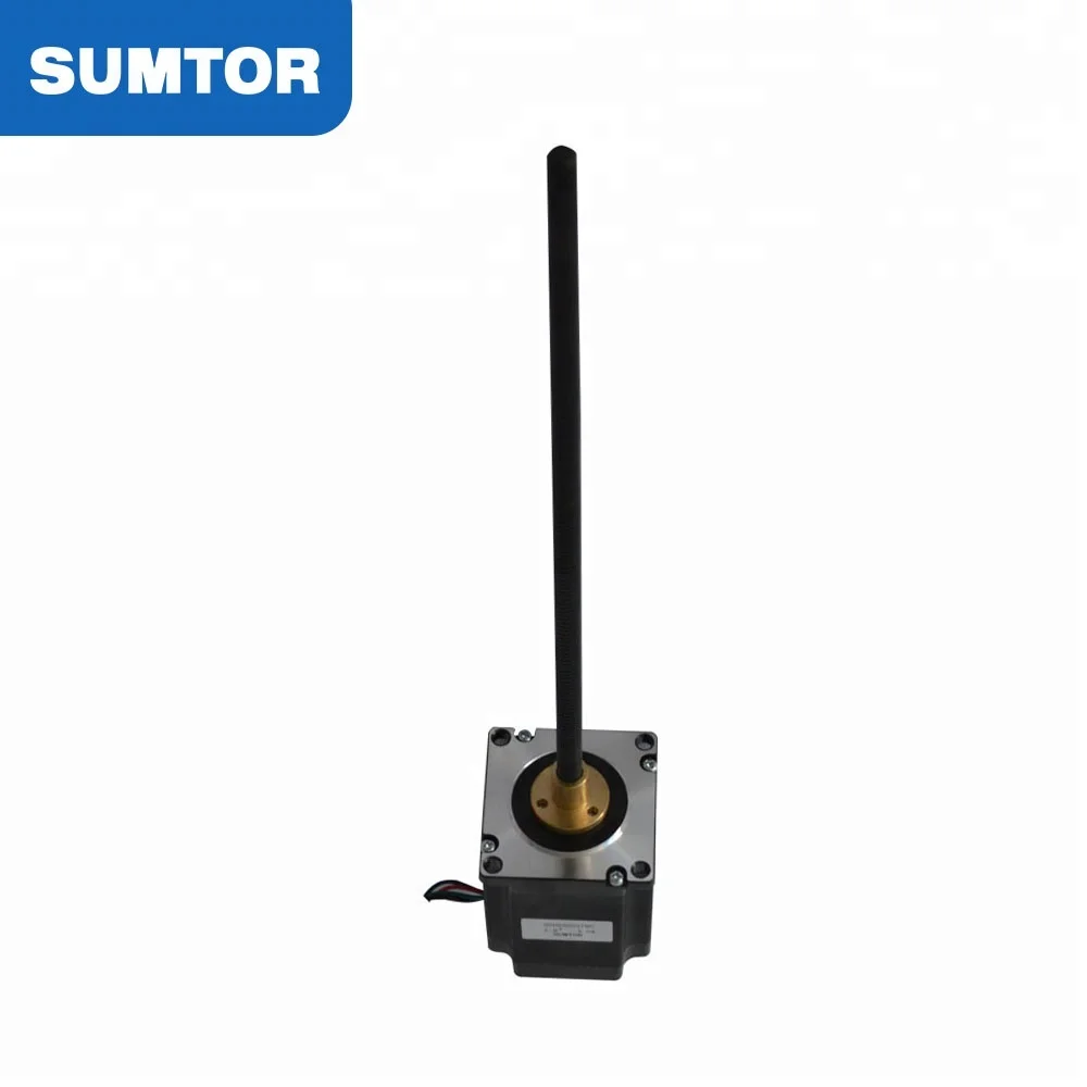 300 мм резьбовой стержень 76 мм длина нема 23 биполярный линейный шаговый двигатель