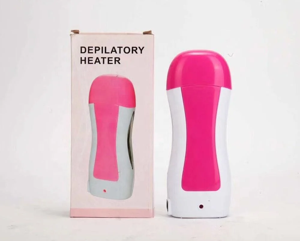 
RISESUN Portable Body Care Multi Functional Mini Pink Hair Removal Warmer Wax Heater Roll On 
